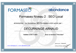 SEO local — Formaseo — 2022