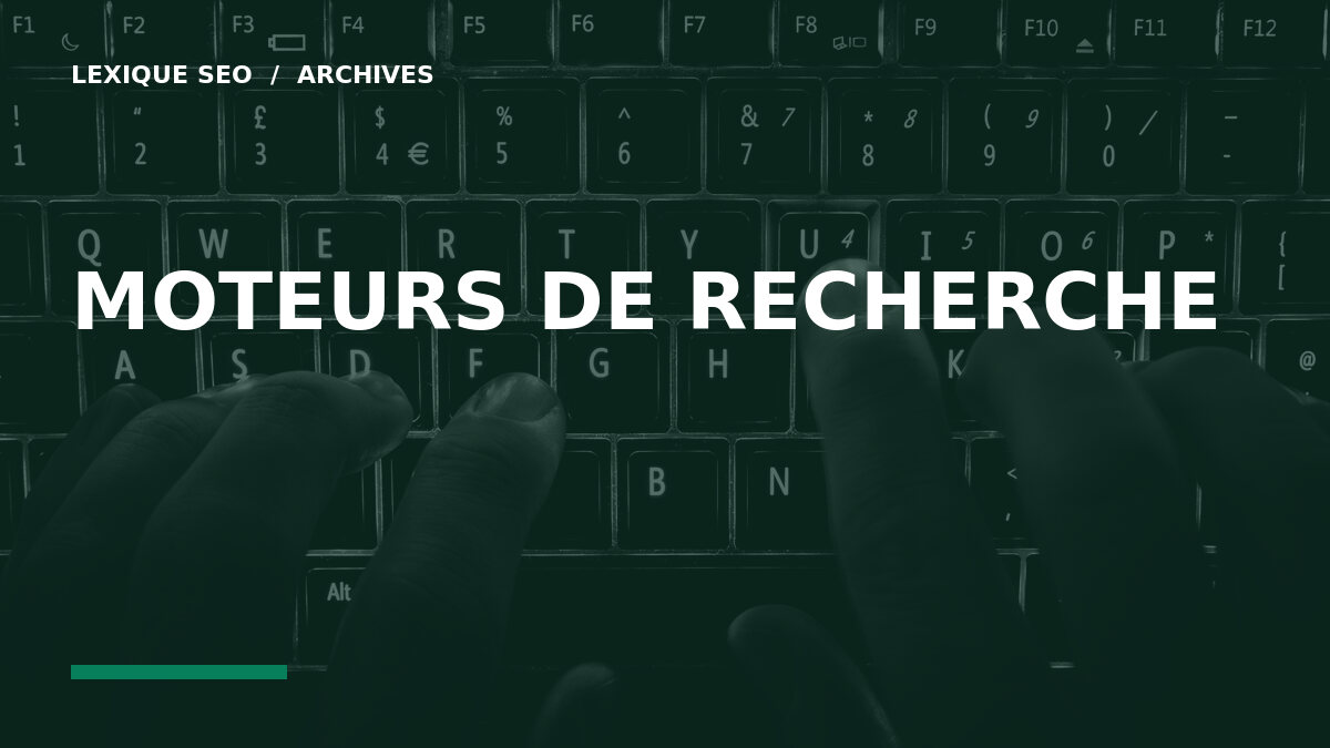 Illustration éditoriale : Moteurs de recherche