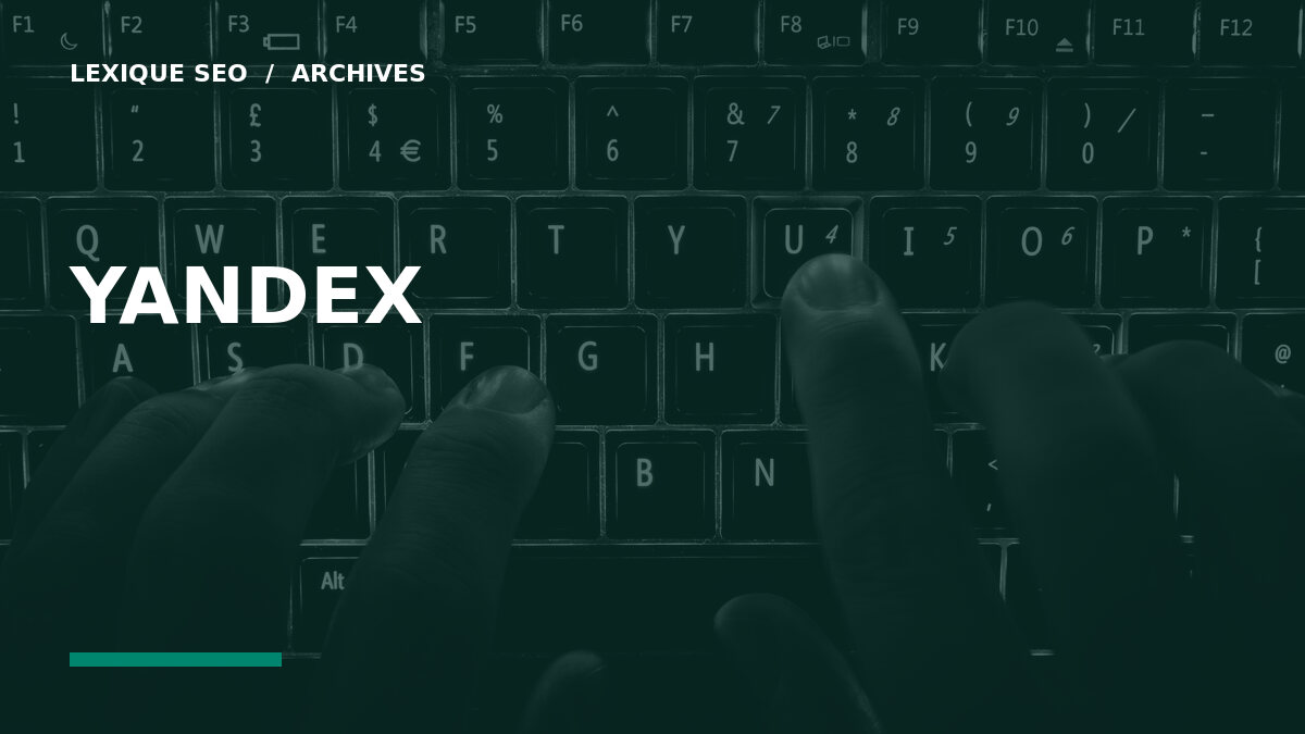 Illustration éditoriale : Yandex